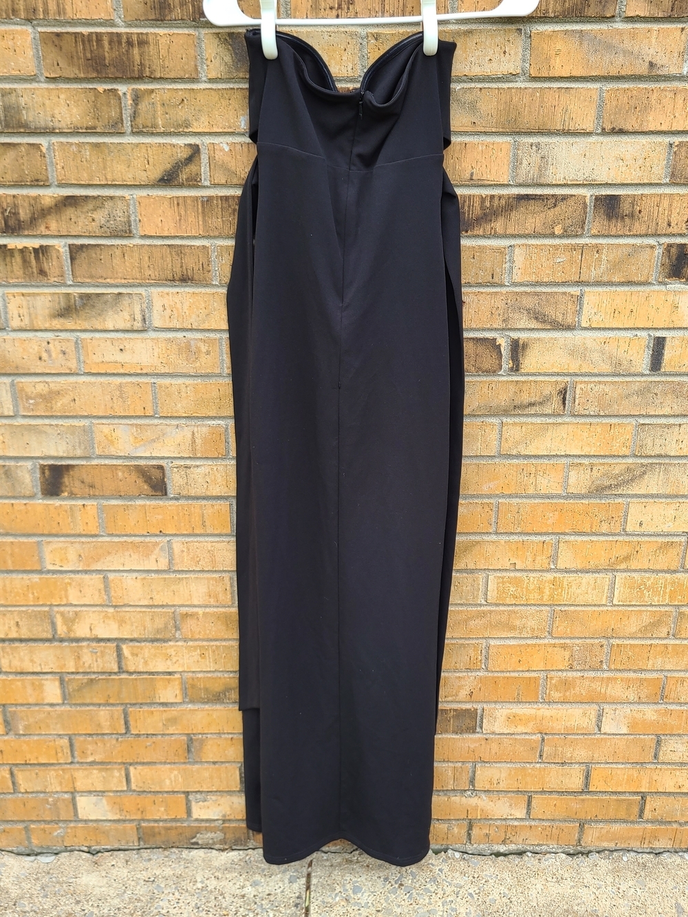 Lulus Black Strapless Wide Leg Jumpsuit - Picture 2 of 5